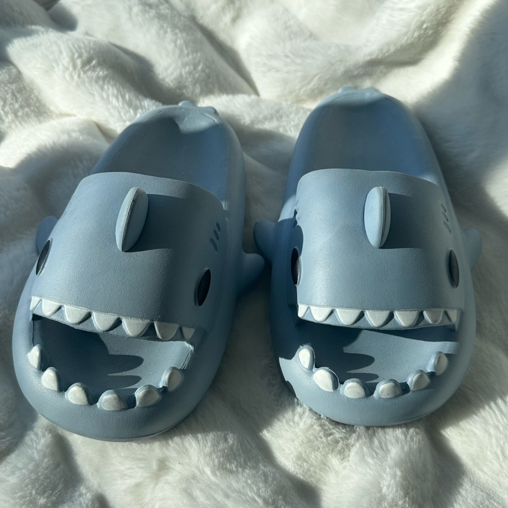 Shark Slipper Slides
